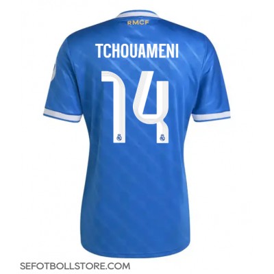 Real Madrid Aurelien Tchouameni #14 Replika Tredje Tröja 2025-26 Kortärmad Real Madrid Aurelien Tchouameni #14 Replika Tredje Tröja 2025-26 Kortärmad